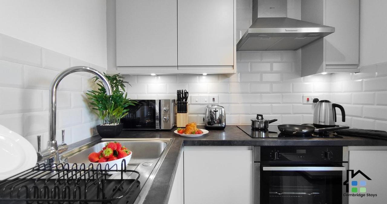 Cambridge Stays Central Apart Hotel 1Br Flats-Easy Walk To City Centre-Parking Esterno foto