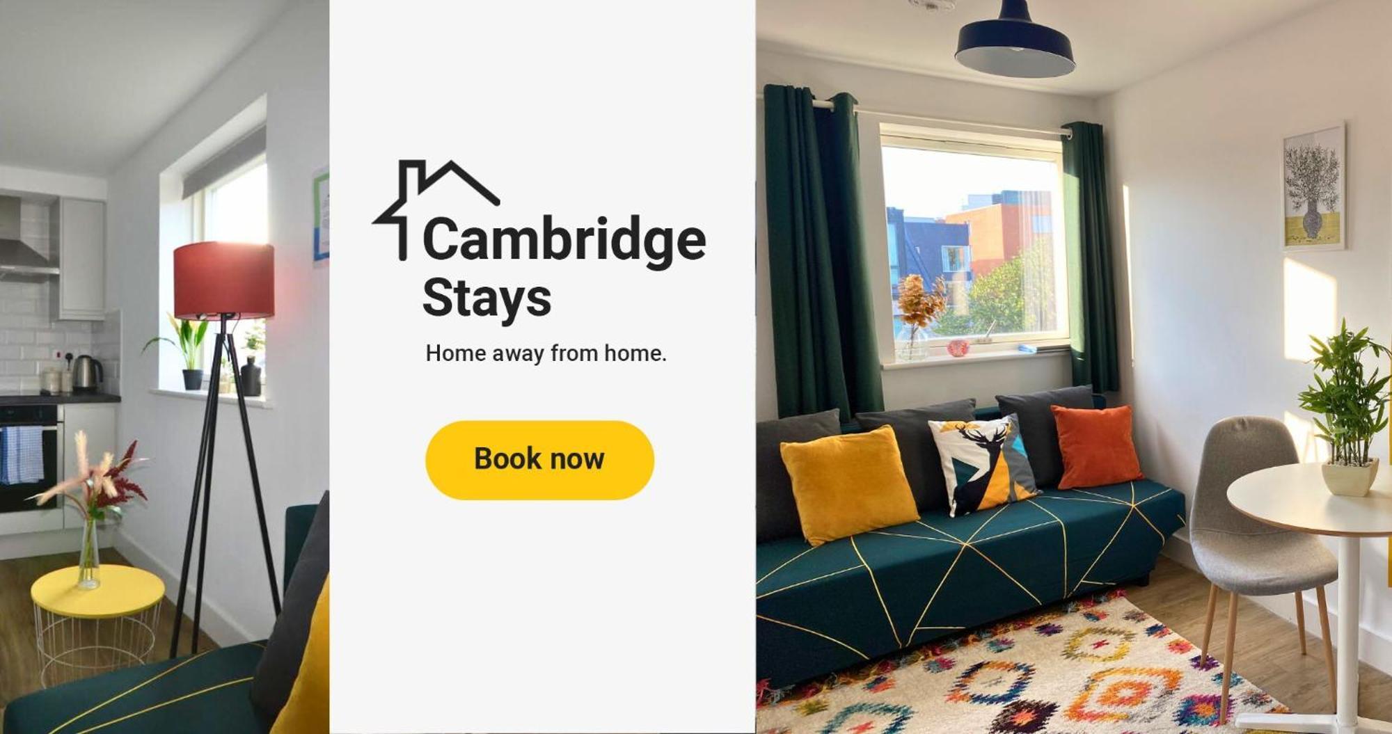 Cambridge Stays Central Apart Hotel 1Br Flats-Easy Walk To City Centre-Parking Esterno foto