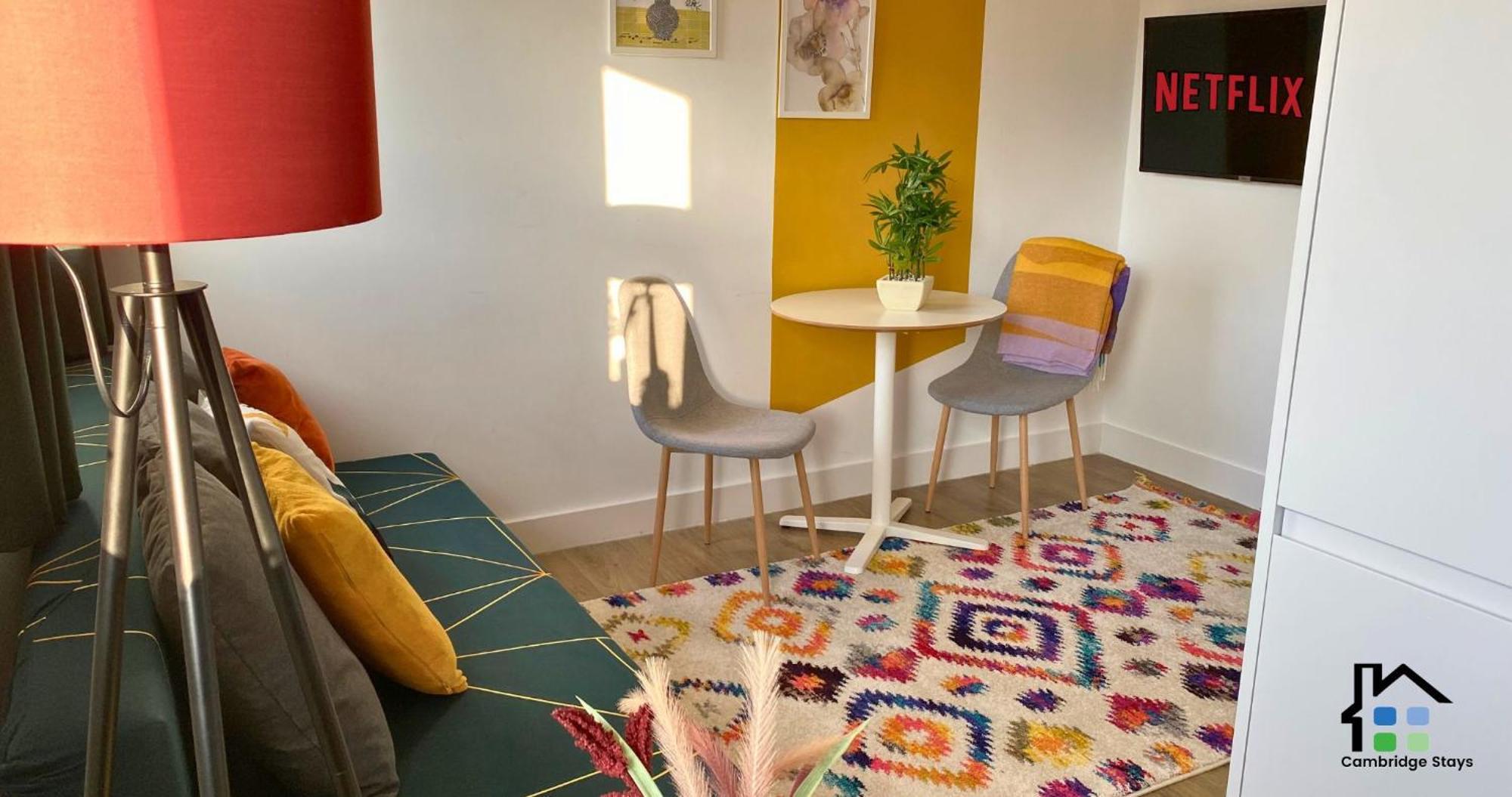 Cambridge Stays Central Apart Hotel 1Br Flats-Easy Walk To City Centre-Parking Esterno foto