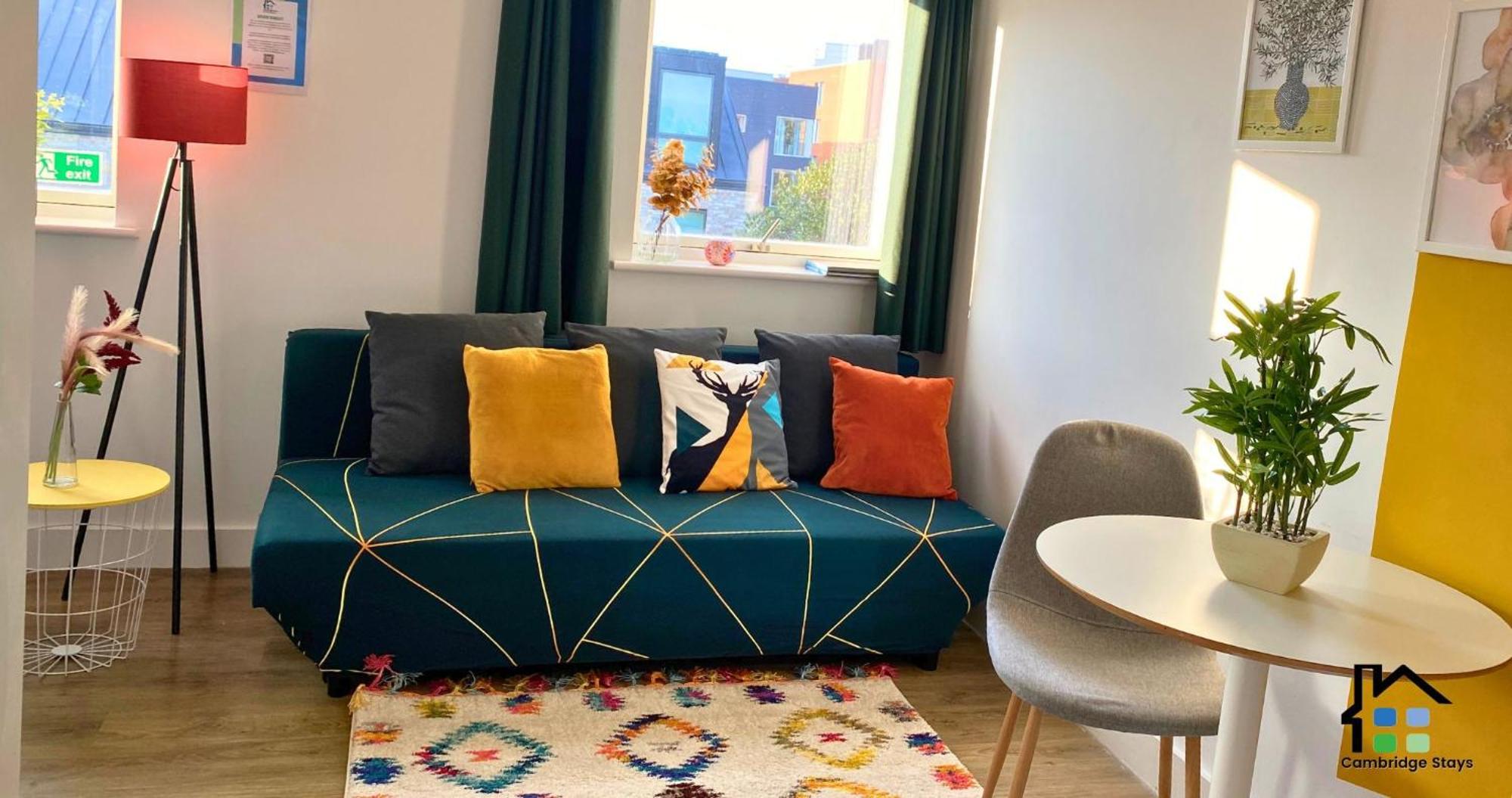 Cambridge Stays Central Apart Hotel 1Br Flats-Easy Walk To City Centre-Parking Esterno foto