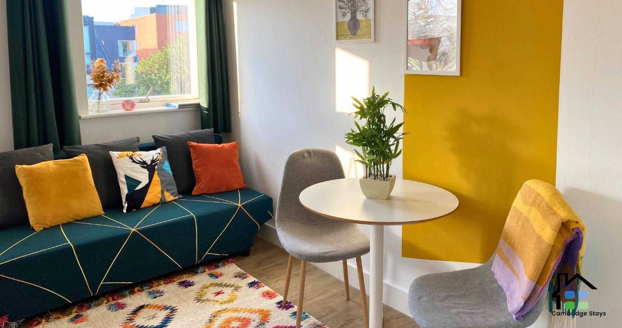 Cambridge Stays Central Apart Hotel 1Br Flats-Easy Walk To City Centre-Parking Esterno foto